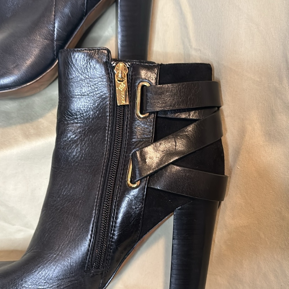 ISOLA black leather short boots excellent condition - Picture 2 of 7